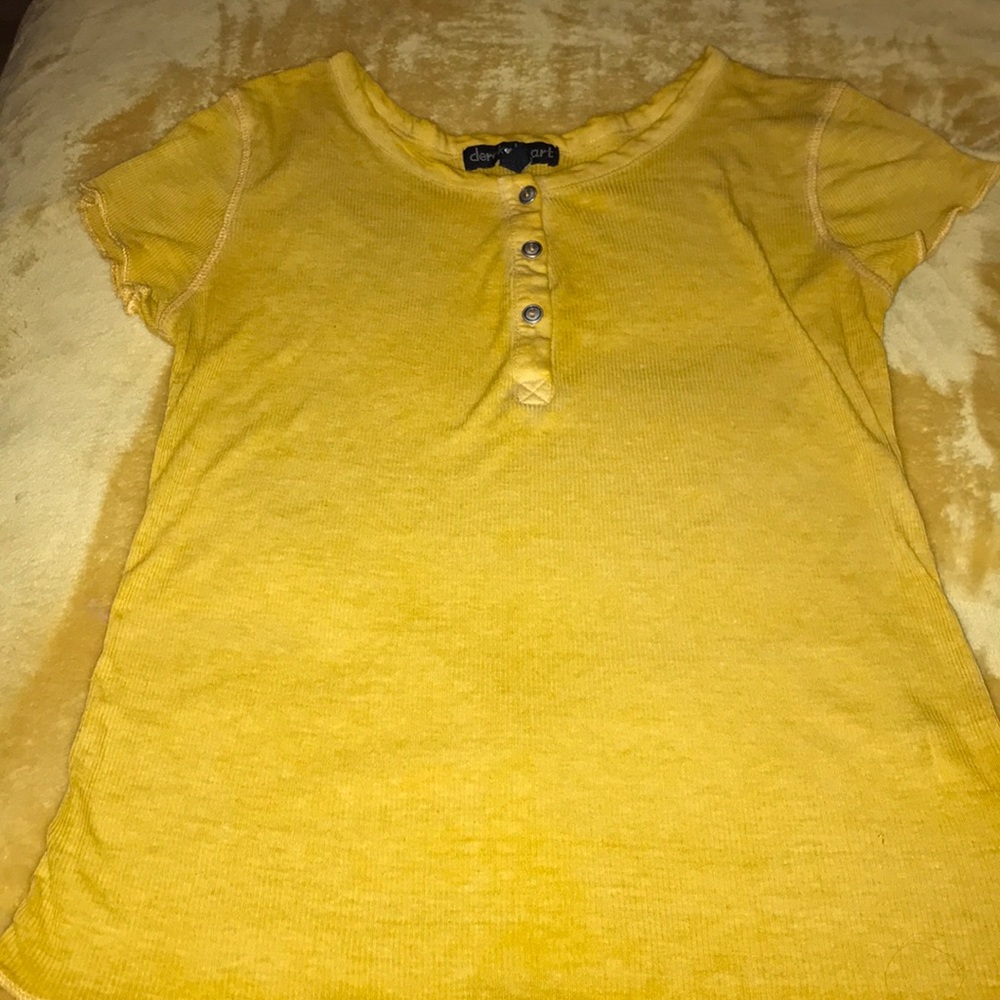 Yellow blouse